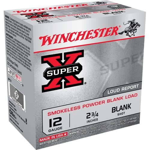 Winchester Ammo Super X Blank 12 Gauge 2.75" - XP12 Winchester Ammo Super X Blank 12 Gauge 2.75" - XP12