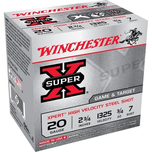Winchester Ammo WE28GT7 Super X Xpert High Velocity 28 Gauge 2.75" 5/8 oz 7 Shot 25 Bx/ 10 Cs Winchester Ammo WE28GT7 Super X Xpert High Velocity 28 Gauge 2.75" 5/8 oz 7 Shot 25 Bx/ 10 Cs