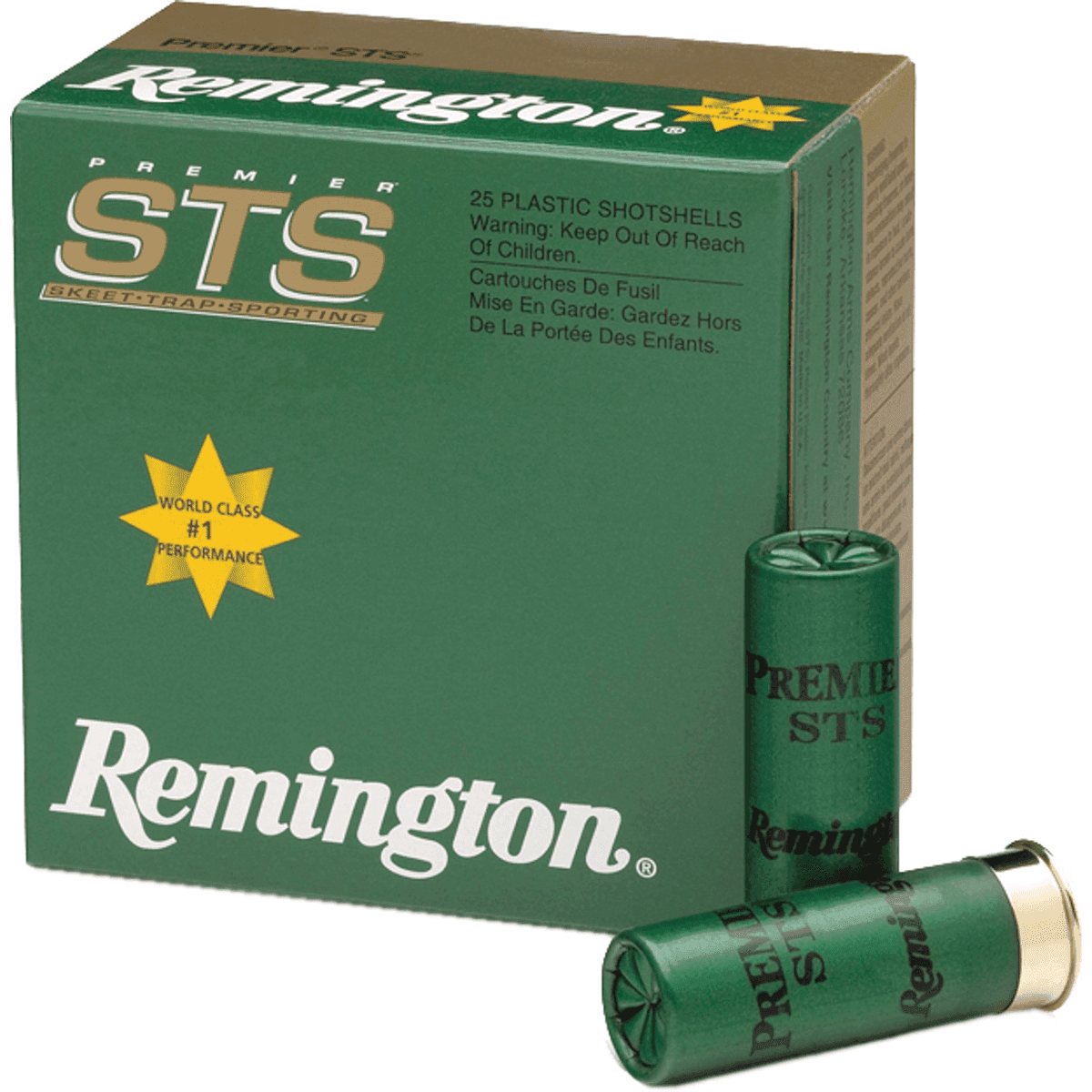 Remington Ammunition 20155 Premier STS 12 Gauge 2.75" 1 oz 8 Shot 25 Per Box Remington Ammunition 20155 Premier STS 12 Gauge 2.75" 1 oz 8 Shot 25 Per Box