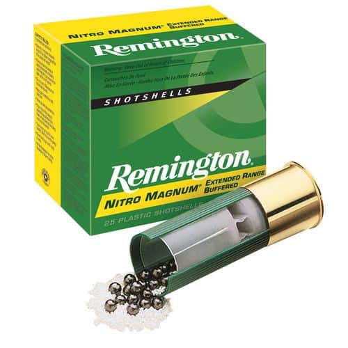 Remington Ammunition 26685 Nitro Mag 12 Gauge 3" 1 7/8 oz 6 Shot 25 Bx/ 10 Cs Remington Ammunition 26685 Nitro Mag 12 Gauge 3" 1 7/8 oz 6 Shot 25 Bx/ 10 Cs