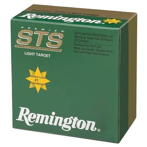 Remington Ammunition 28053 Premier STS Target Load 28 Gauge 2.75" 3/4 oz 9 Shot 25 Bx/ 10 Cs Remington Ammunition 28053 Premier STS Target Load 28 Gauge 2.75" 3/4 oz 9 Shot 25 Bx/ 10 Cs