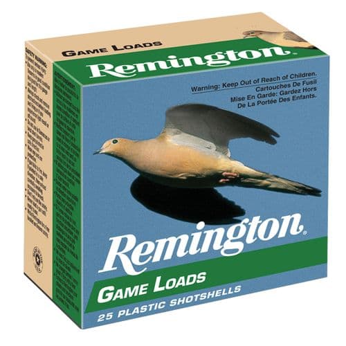 Remington Ammunition 20044 Lead Game Loads 20 Gauge 2.75" 7/8 oz 8 Shot 25 Bx/ 10 Cs Remington Ammunition 20044 Lead Game Loads 20 Gauge 2.75" 7/8 oz 8 Shot 25 Bx/ 10 Cs