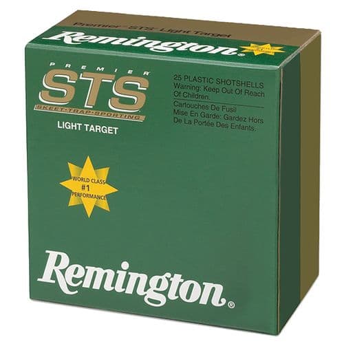 Remington Ammunition 20217 Premier STS Target Load 20 Gauge 2.75" 7/8 oz 9 Shot 25 Bx/ 10 Cs Remington Ammunition 20217 Premier STS Target Load 20 Gauge 2.75" 7/8 oz 9 Shot 25 Bx/ 10 Cs