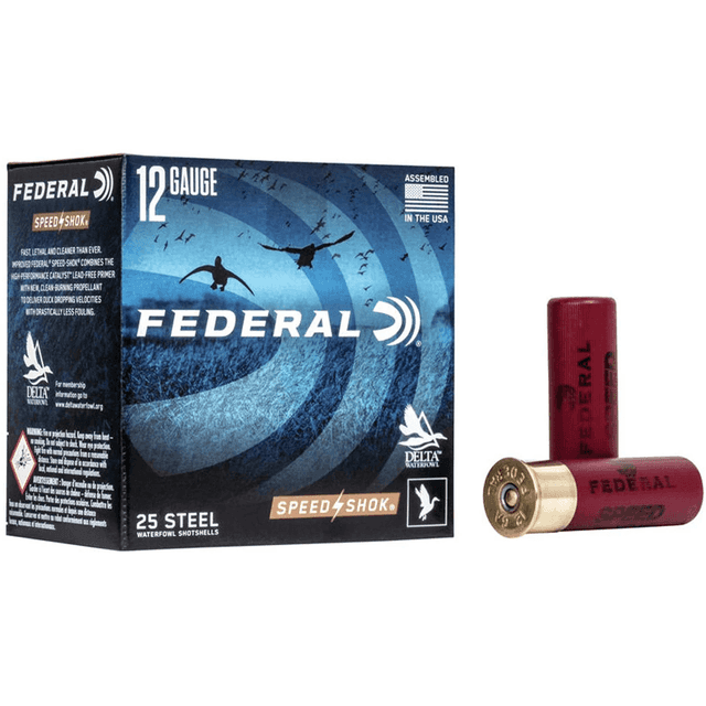 Federal WF143BB Speed-Shok 12 Gauge 3" 1 1/8 oz BB Shot 25 Per Box Federal WF143BB Speed-Shok 12 Gauge 3" 1 1/8 oz BB Shot 25 Per Box