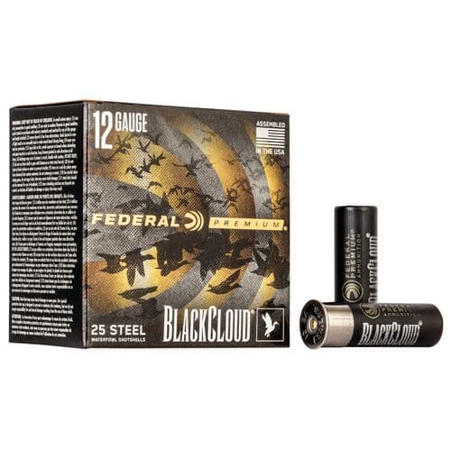 Federal PWBX1421 Black Cloud FS Steel 12 Gauge 3" 1 1/4 oz 1 Shot 25 Bx/ 10 Cs Federal PWBX1421 Black Cloud FS Steel 12 Gauge 3" 1 1/4 oz 1 Shot 25 Bx/ 10 Cs