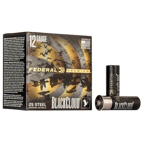 Federal PWBX1421 Black Cloud FS Steel 12 Gauge 3" 1 1/4 oz 1 Shot 25 Bx/ 10 Cs Federal PWBX1421 Black Cloud FS Steel 12 Gauge 3" 1 1/4 oz 1 Shot 25 Bx/ 10 Cs