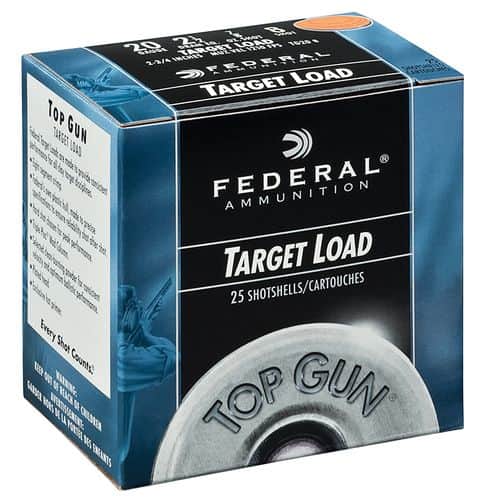Federal TG2075 Top Gun 20 Gauge 2.75" 7/8 oz 7.5 Shot 25 Bx Federal TG2075 Top Gun 20 Gauge 2.75" 7/8 oz 7.5 Shot 25 Bx