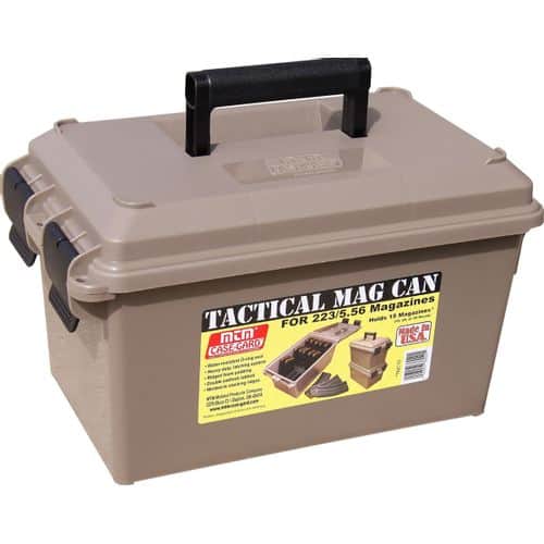 MTM Case-Gard Tactical Magazine Can FDE for 15 AR-15 Magazines MTM Case-Gard Tactical Magazine Can FDE for 15 AR-15 Magazines