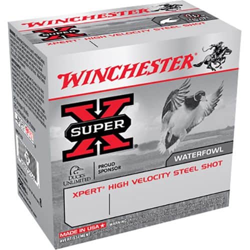 Winchester Ammo Super X Xpert High Velocity 12 Gauge 2.75" 1 1/16 oz 4 Shot 25 Per Bx/ 10 Case - WEX124 Winchester Ammo Super X Xpert High Velocity 12 Gauge 2.75" 1 1/16 oz 4 Shot 25 Per Bx/ 10 Case - WEX124