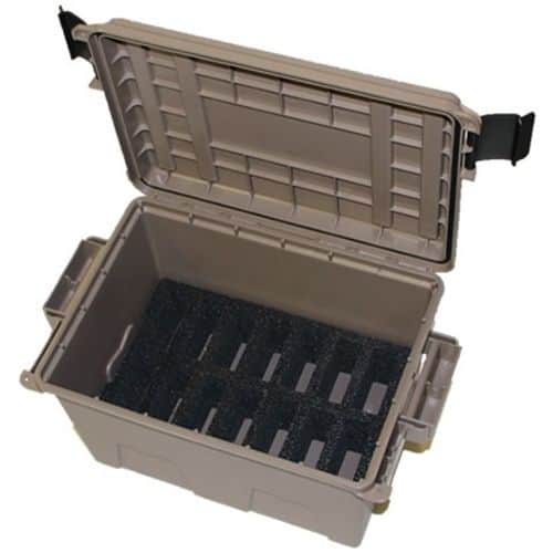 MTM Case-Gard .308 AR Tactical Magazine Can - FDE- Holds 14 AR-10/M1A Magazines MTM Case-Gard .308 AR Tactical Magazine Can - FDE- Holds 14 AR-10/M1A Magazines
