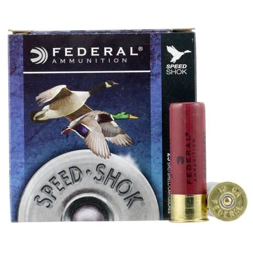Federal WF142BBB Speed-Shok 12 Gauge 3" 1 1/4 oz BBB Shot 25 Bx/ 10 Cs Federal WF142BBB Speed-Shok 12 Gauge 3" 1 1/4 oz BBB Shot 25 Bx/ 10 Cs