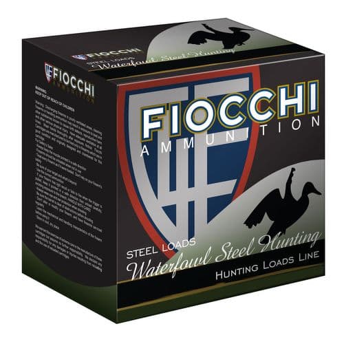 Fiocchi 123ST152 Speed Steel Warlock Steel 12 Gauge 3.00" 1 1/5 oz 2 Shot 25 Bx/ 10 Cs Fiocchi 123ST152 Speed Steel Warlock Steel 12 Gauge 3.00" 1 1/5 oz 2 Shot 25 Bx/ 10 Cs