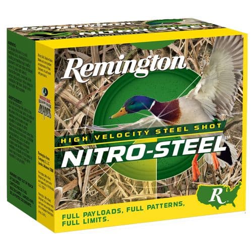 Remington Ammunition 20853 Nitro Steel 10 Gauge 3.50" 1 1/2 oz 2 Shot 25 Bx/ 10 Cs Remington Ammunition 20853 Nitro Steel 10 Gauge 3.50" 1 1/2 oz 2 Shot 25 Bx/ 10 Cs
