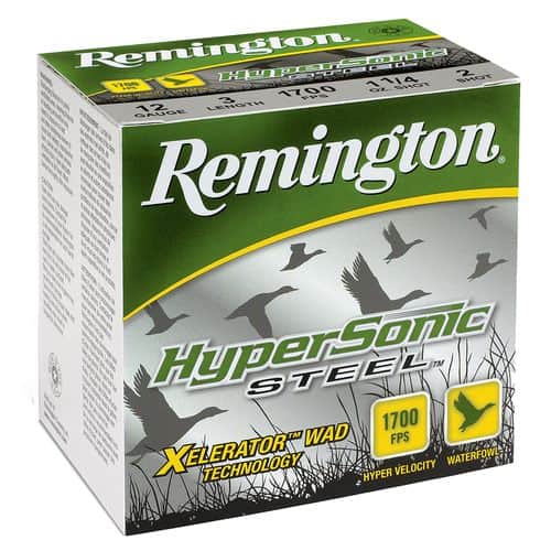 Remington Ammunition 26726 HyperSonic 10 Gauge 3.5" 1-1/2 oz BB Shot 25 Bx/ 10 Cs Remington Ammunition 26726 HyperSonic 10 Gauge 3.5" 1-1/2 oz BB Shot 25 Bx/ 10 Cs