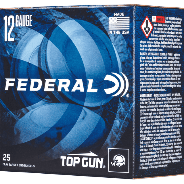 Federal Top Gun 12 Gauge 1 oz, 25 Per Box - TGS12875 Federal Top Gun 12 Gauge 1 oz, 25 Per Box - TGS12875