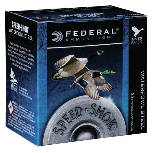 Federal WF1341 Speed-Shok 12 Gauge 3.5" 1 1/2 oz 1 Shot 25 Bx/ 10 Cs Federal WF1341 Speed-Shok 12 Gauge 3.5" 1 1/2 oz 1 Shot 25 Bx/ 10 Cs
