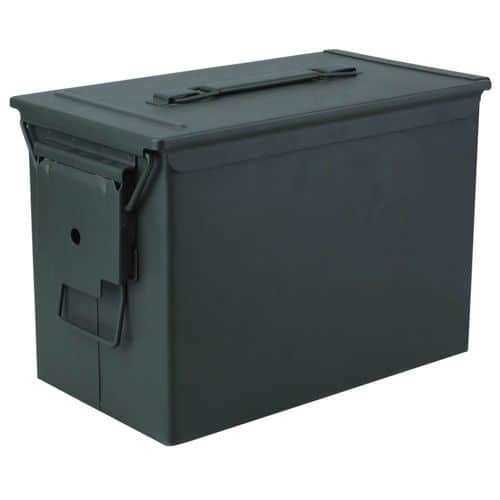 Reliant 10106 Fat Ammo Can 50 Cal Green Metal 12.87" x 7.25" x 9" (Empty Can) Reliant 10106 Fat Ammo Can 50 Cal Green Metal 12.87" x 7.25" x 9" (Empty Can)