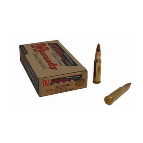 Hornady 308 Marlin Express LeverEvolution 20 Round Box Hornady 308 Marlin Express LeverEvolution 20 Round Box