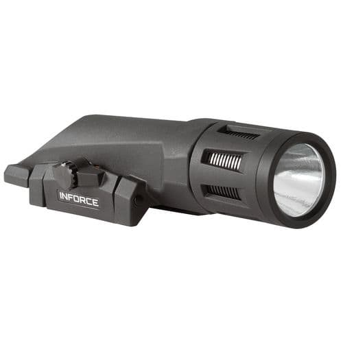 Inforce WX-05-1 WMLx Gen2 800 Lumens Output White LED Light 656 ft Beam Picatinny Rail Mount Black Polymer Inforce WX-05-1 WMLx Gen2 800 Lumens Output White LED Light 656 ft Beam Picatinny Rail Mount Black Polymer