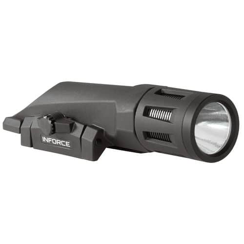 Inforce WX-05-1 WMLx Gen2 800 Lumens Output White LED Light 656 ft Beam Picatinny Rail Mount Black Polymer Inforce WX-05-1 WMLx Gen2 800 Lumens Output White LED Light 656 ft Beam Picatinny Rail Mount Black Polymer