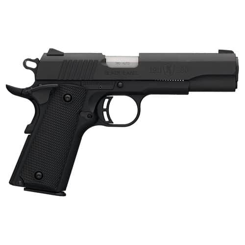 Browning 051904492 1911-380 Black Label 380 ACP 4.25" 8+1 Matte Black Black Stainless Steel Slide Black Polymer Grip Fixed Sights Browning 051904492 1911-380 Black Label 380 ACP 4.25" 8+1 Matte Black Black Stainless Steel Slide Black Polymer Grip Fixed Sights