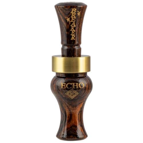 Echo Calls 78913 Breaker Single Reed Mallard Hen Sounds Attracts Ducks Brown Bocote Timber Echo Calls 78913 Breaker Single Reed Mallard Hen Sounds Attracts Ducks Brown Bocote Timber