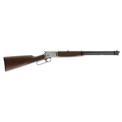 Browning 024108102 BL-22 Grade II 22 LR, Short, Long 15+1 Cap 20" Blued Satin Nickel Rec Satin Walnut Stock Right Hand (Full Size) Browning 024108102 BL-22 Grade II 22 LR, Short, Long 15+1 Cap 20" Blued Satin Nickel Rec Satin Walnut Stock Right Hand (Full Size)