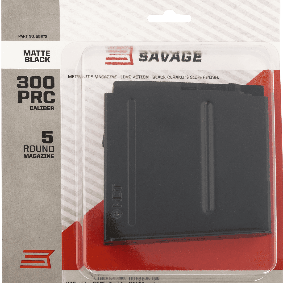 Savage Arms 55273 OEM Matte Black Detachable 5rd for 300 PRC Savage 110 Long Range Hunter, 110 Precision, 110 Elite Precision, 110 HS Precision Savage Arms 55273 OEM Matte Black Detachable 5rd for 300 PRC Savage 110 Long Range Hunter, 110 Precision, 110 Elite Precision, 110 HS Precision