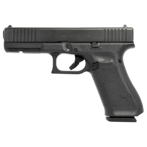 Glock UR175M5 G17 Rebuilt Gen 5 9mm Luger 17+1 Black nDLC Steel Slide with Front Serration Black Polymer Frame Fixed Sights Glock UR175M5 G17 Rebuilt Gen 5 9mm Luger 17+1 Black nDLC Steel Slide with Front Serration Black Polymer Frame Fixed Sights
