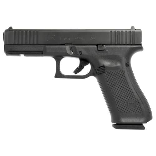 Glock UR175M5 G17 Rebuilt Gen 5 9mm Luger 17+1 Black nDLC Steel Slide with Front Serration Black Polymer Frame Fixed Sights Glock UR175M5 G17 Rebuilt Gen 5 9mm Luger 17+1 Black nDLC Steel Slide with Front Serration Black Polymer Frame Fixed Sights