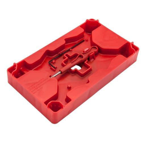 Apex Tactical 104110 Armorer's Tray Red Polymer Pistol Apex Tactical 104110 Armorer's Tray Red Polymer Pistol