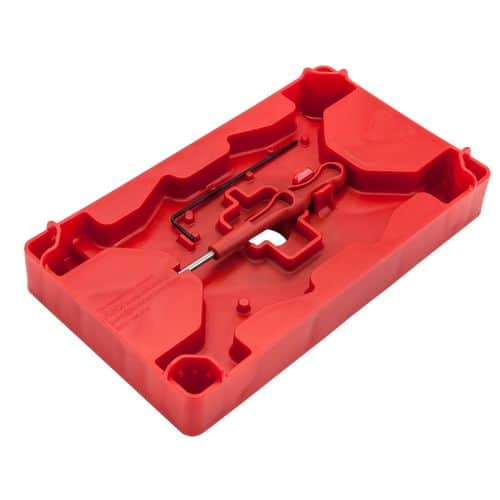 Apex Tactical 104110 Armorer's Tray Red Polymer Pistol Apex Tactical 104110 Armorer's Tray Red Polymer Pistol