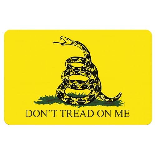 TekMat TEKR17GADSDEN Original Cleaning Mat Gadsen Flag Don't Tread On Me 11" x 17" TekMat TEKR17GADSDEN Original Cleaning Mat Gadsen Flag Don't Tread On Me 11" x 17"