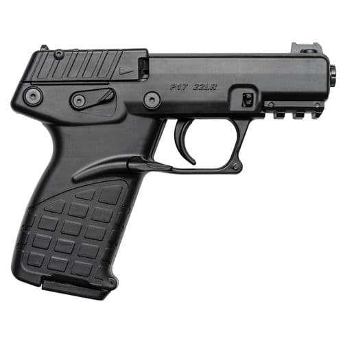 Kel-Tec P17BLK P17 22 LR 3.93" TB 16+1 (3) Black Black Steel Slide Black Polymer Grip Kel-Tec P17BLK P17 22 LR 3.93" TB 16+1 (3) Black Black Steel Slide Black Polymer Grip
