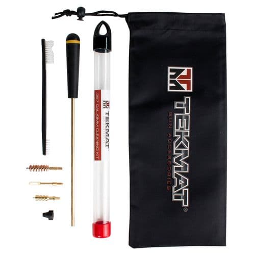 TekMat TEKCK357 Handgun Cleaning Kit 357 Mag, 9mm Pistol 7 Pieces TekMat TEKCK357 Handgun Cleaning Kit 357 Mag, 9mm Pistol 7 Pieces