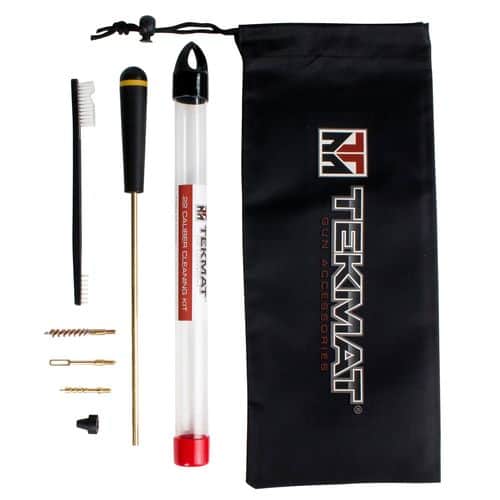 TekMat TEKCK22 Handgun Cleaning Kit .22 Cal Pistol 7 Pieces TekMat TEKCK22 Handgun Cleaning Kit .22 Cal Pistol 7 Pieces