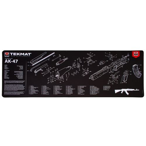 TekMat Ultra Premium Cleaning Mat AK-47 Parts Diagram 15" x 44" TekMat Ultra Premium Cleaning Mat AK-47 Parts Diagram 15" x 44"