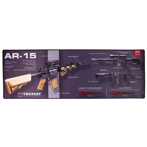 TekMat TEKR44AR15WPD Ultra Premium Cleaning Mat AR-15 Weapons Platform Design 15" x 44" TekMat TEKR44AR15WPD Ultra Premium Cleaning Mat AR-15 Weapons Platform Design 15" x 44"