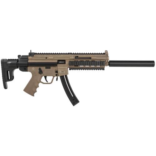GSG GSG215GERGGSG1622T GSG-16 22 LR 16.25" 22+1 Tan Black Collapsible w/Storage Compartment Stock Tan Polymer Grip Right Hand GSG GSG215GERGGSG1622T GSG-16 22 LR 16.25" 22+1 Tan Black Collapsible w/Storage Compartment Stock Tan Polymer Grip Right Hand