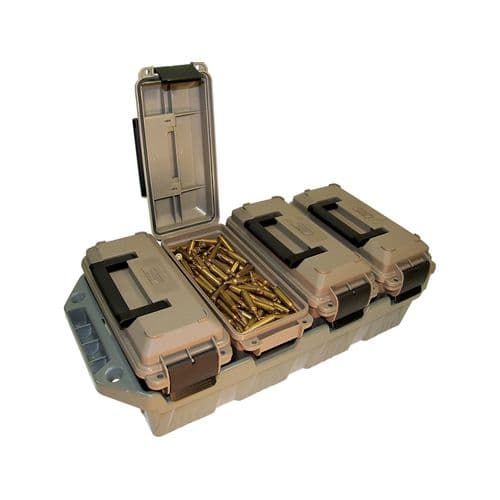 MTM Case Gard AC4C Ammo 4 Can Ammo Crate Utility Storage Box - Flat Dark Earth MTM Case Gard AC4C Ammo 4 Can Ammo Crate Utility Storage Box - Flat Dark Earth