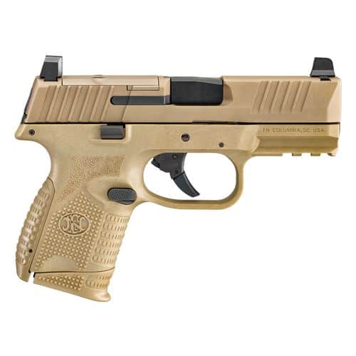 FN 66100575 509 Compact MRD 9mm Luger 3.70" 10+1 Flat Dark Earth Flat Dark Earth Steel Slide Flat Dark Earth Interchangeable Backstrap Grip FN 66100575 509 Compact MRD 9mm Luger 3.70" 10+1 Flat Dark Earth Flat Dark Earth Steel Slide Flat Dark Earth Interchangeable Backstrap Grip