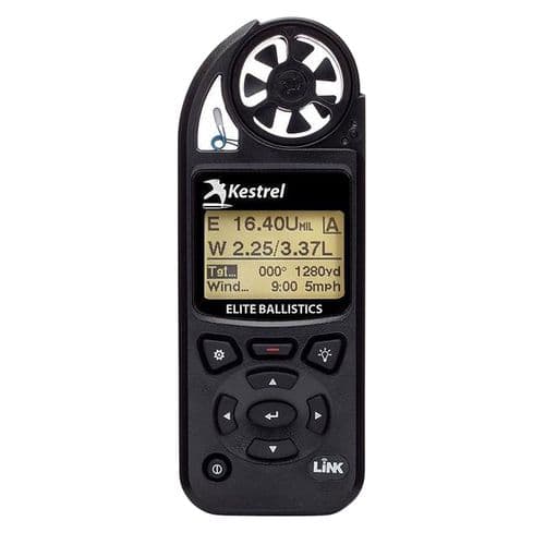 KestrelMeters 0857ABLK 5700 Elite Weather Meter Black AA Link Connectivity Applied Ballistics KestrelMeters 0857ABLK 5700 Elite Weather Meter Black AA Link Connectivity Applied Ballistics