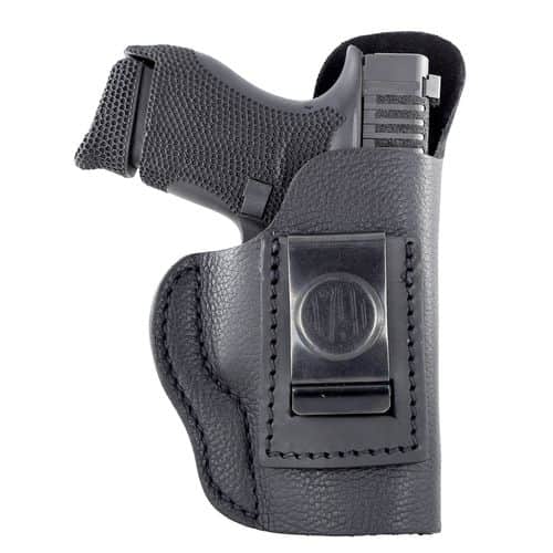 1791 Gunleather SCH3NSBL SCH IWB Size 03 Night Sky Black Leather Belt Clip Compatible w/Ruger LC9/1911/Glock 42 Left Hand 1791 Gunleather SCH3NSBL SCH IWB Size 03 Night Sky Black Leather Belt Clip Compatible w/Ruger LC9/1911/Glock 42 Left Hand