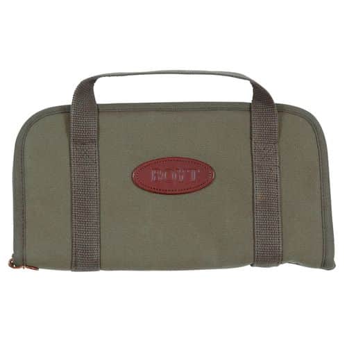 Boyt Harness 0PP660009 Rectangular Pistol Rug OD Green Waxed Canvas with Cotton Batten Padding & Flannel Lining 16" x 10" Exterior Dimensions Boyt Harness 0PP660009 Rectangular Pistol Rug OD Green Waxed Canvas with Cotton Batten Padding & Flannel Lining 16" x 10" Exterior Dimensions