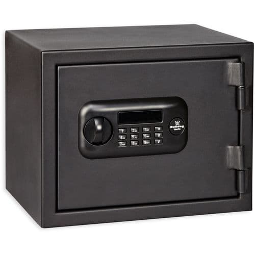 Bulldog BD1090F Digital Fire Safe Vault Keypad/Key Entry Black Steel 12" x 15" x 12" Bulldog BD1090F Digital Fire Safe Vault Keypad/Key Entry Black Steel 12" x 15" x 12"