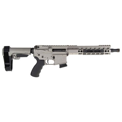 Alexander Arms PHI17SGVE Highlander 17 HMR 11" 10+1 Sniper Gray Cerakote SBA3 Adjustable Arm Brace Stock Black Polymer Grip Right Hand Alexander Arms PHI17SGVE Highlander 17 HMR 11" 10+1 Sniper Gray Cerakote SBA3 Adjustable Arm Brace Stock Black Polymer Grip Right Hand