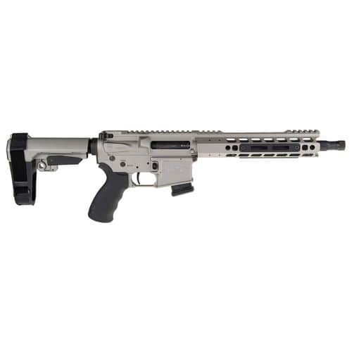 Alexander Arms PHI17SGVE Highlander 17 HMR 11" 10+1 Sniper Gray Cerakote SBA3 Adjustable Arm Brace Stock Black Polymer Grip Right Hand Alexander Arms PHI17SGVE Highlander 17 HMR 11" 10+1 Sniper Gray Cerakote SBA3 Adjustable Arm Brace Stock Black Polymer Grip Right Hand