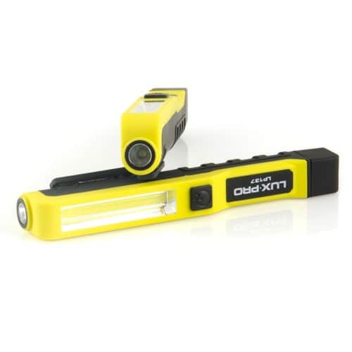 LuxPro Broadbeam Pocket Light Uses 3 AAA Batteries LuxPro Broadbeam Pocket Light Uses 3 AAA Batteries