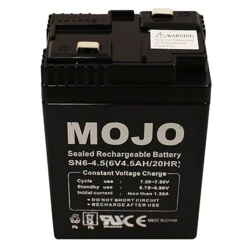 Mojo Outdoors HW2466 King Mallard Rechargeable Battery 6 Volt Lead-acid 4.5 mAh Mojo Outdoors HW2466 King Mallard Rechargeable Battery 6 Volt Lead-acid 4.5 mAh