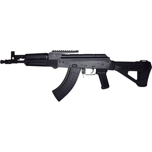 Pioneer Arms AK0031ESBM47 Hellpup Elite Optic Rail with Picatinny Rail 7.62x39mm 11.73" 30+1 Black Polymer Pistol Brace Pioneer Arms AK0031ESBM47 Hellpup Elite Optic Rail with Picatinny Rail 7.62x39mm 11.73" 30+1 Black Polymer Pistol Brace